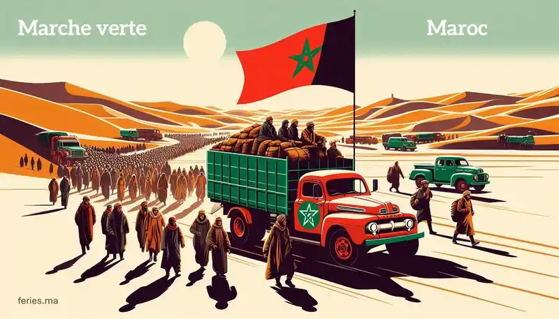 Anniversaire de la Marche verte - Maroc - 2024