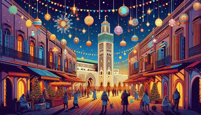 Noël à Casablanca, Maroc