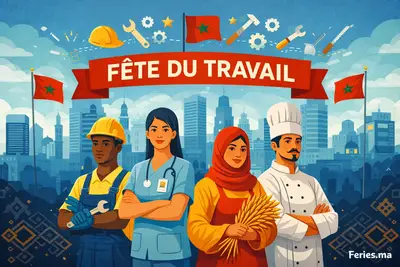 Fête du travail - Maroc - 2026
