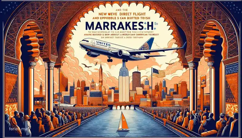 Vol direct New York-Marrakech : United Airlines booste le tourisme